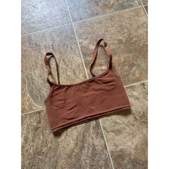 Skims Bralette Bronze Size Large - Picture 2 of 6